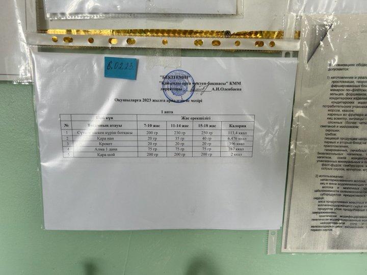 Ас мәзірі